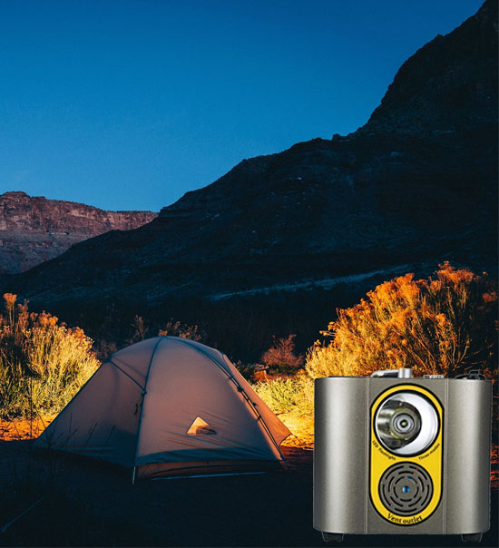 Camping with Lithium Battery Power Stations