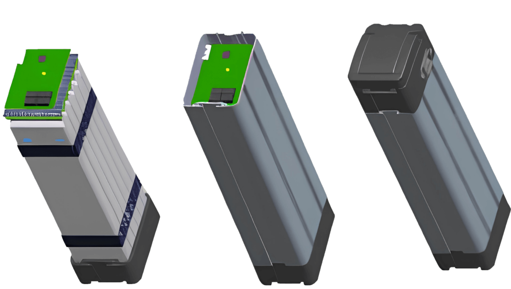 Three distinct phases of customized battery packs